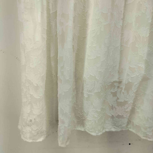 s/s カットワーク ワンピース レディース