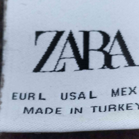ザラ ZARA コットンプルオーバーパーカー メンズ import:L