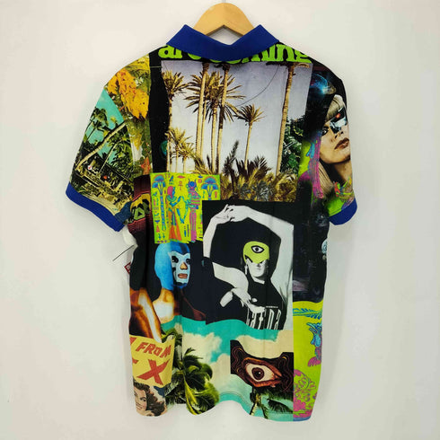 デシグアル Desigual 22AW Alien collage polo shirt メンズ import:L