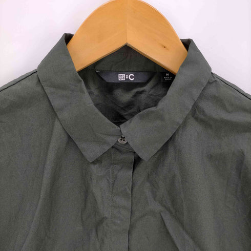 ユニクロシー UNIQLO:C クロップドシャツ レディース JPN:M