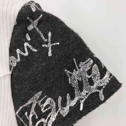 デシグアル Desigual ニュースペーパー デジタルパッチワーク Tシャツ レディース JPN:S
