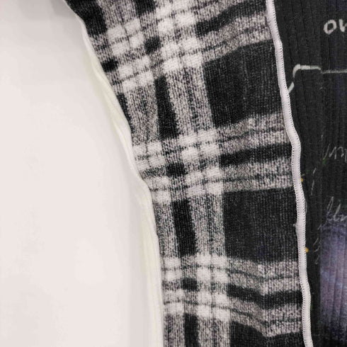 デシグアル Desigual ニュースペーパー デジタルパッチワーク Tシャツ レディース JPN:S