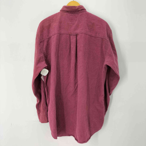 ウールリッチ WOOLRICH 80S USA製 シャモアクロス L/S BDシャツ メンズ JPN:L