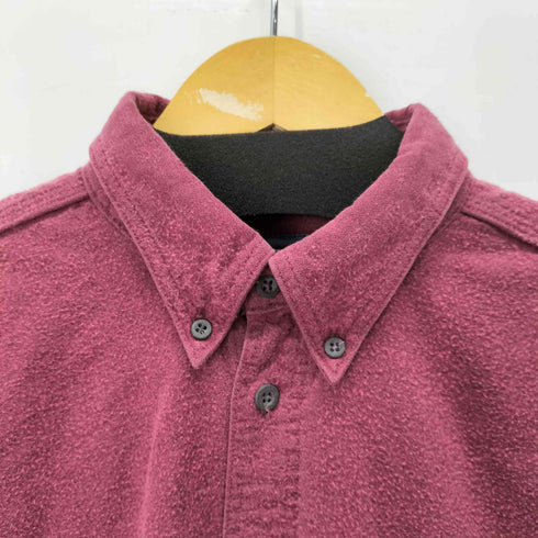 ウールリッチ WOOLRICH 80S USA製 シャモアクロス L/S BDシャツ メンズ JPN:L