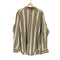 トミーヒルフィガー TOMMY HILFIGER 90s ストライプバンドカラーシャツ メンズ JPN:XL