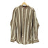 トミーヒルフィガー TOMMY HILFIGER 90s ストライプバンドカラーシャツ メンズ JPN:XL