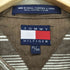 トミーヒルフィガー TOMMY HILFIGER 90s ストライプバンドカラーシャツ メンズ JPN:XL