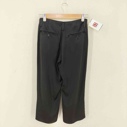バジュラ bajra 裾ボタン サテンワイドパンツ レディース JPN:M