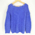 ザラ ZARA レース付きアクリルナイロンニット レディース import:M