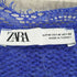 ザラ ZARA レース付きアクリルナイロンニット レディース import:M