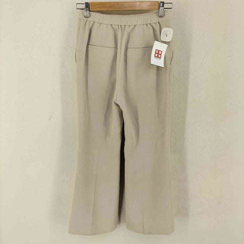 ビューティーアンドユースユナイテッドアローズ BEAUTY & YOUTH UNITED ARROWS ピンタック バックゴム フレアパンツ ウォッシャブル レディース JPN:S