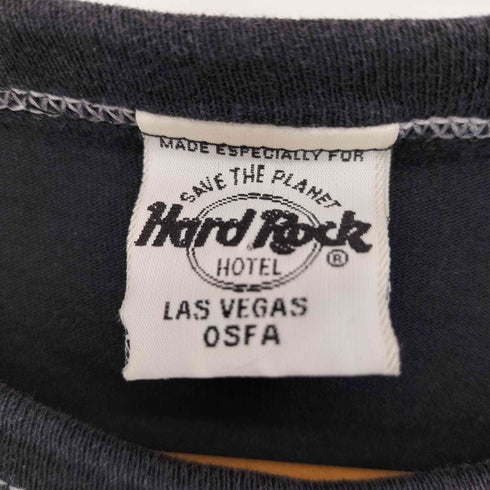 ハードロックホテル Hard rock HOTEL USA製 シングルステッチ ロゴプリント ミニTシャツ レディース OSFA