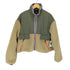 ザラ ZARA ナイロン切替フリースジャケット レディース import:M