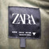 ザラ ZARA ナイロン切替フリースジャケット レディース import:M