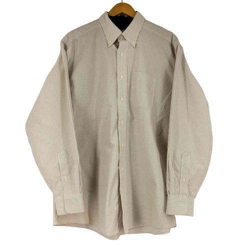 エルエルビーン L.L.Bean L/S BD ストライプシャツ メンズ 16 1/2