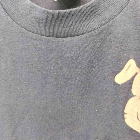80S USA製 ブタプリント ポケットTシャツ メンズ import:S