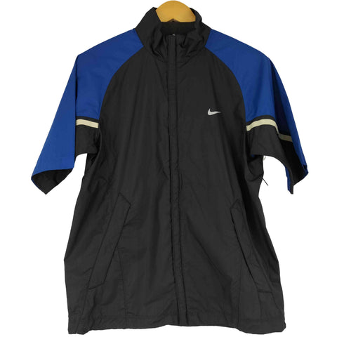 ナイキゴルフ NIKE GOLF S/S スウッシュプリント ナイロンジップアップジャケット メンズ JPN:M