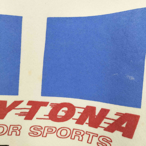 ジャージーズ JERZEES 80-90s USA製 DAYTONA MOTOR SPORTS クルーネックスウェット メンズ JPN:L