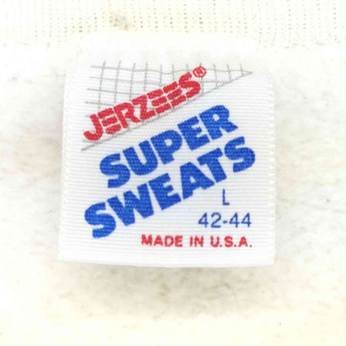 ジャージーズ JERZEES 80-90s USA製 DAYTONA MOTOR SPORTS クルーネックスウェット メンズ JPN:L
