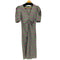 ザラ ZARA CHECK PRINT DRESS パフスリーブ Vネック ロングワンピース ドレス レディース L