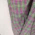 ザラ ZARA CHECK PRINT DRESS パフスリーブ Vネック ロングワンピース ドレス レディース L