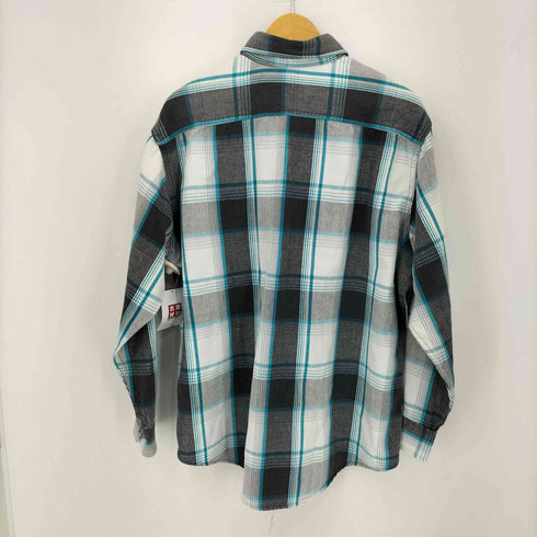 セントジョンズベイ STJOHNS BAY ヘリンボーン チェックレギュラーカラーシャツ メンズ import:XL