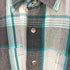 セントジョンズベイ STJOHNS BAY ヘリンボーン チェックレギュラーカラーシャツ メンズ import:XL