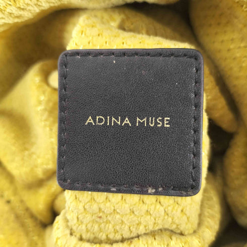 ADINA MUSE 総柄巾着バック レディース