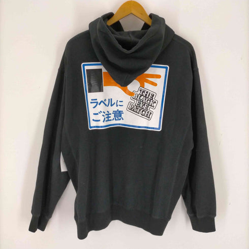 ブラックアイパッチ Black Eye Patch ラベルにご注意 両面プリント プルオーバーパーカー メンズ JPN:XL