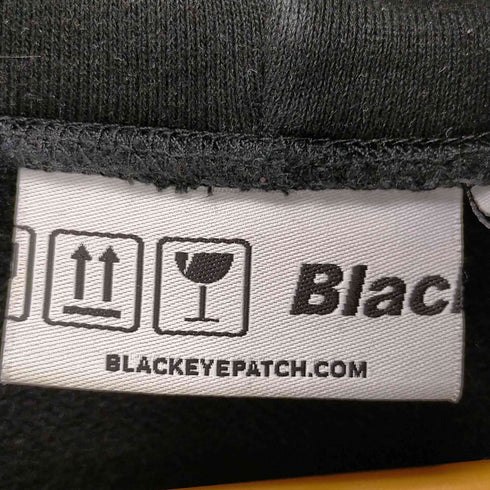 ブラックアイパッチ Black Eye Patch ラベルにご注意 両面プリント プルオーバーパーカー メンズ JPN:XL
