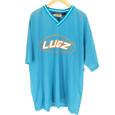 LUGZ SPORT} ロゴワッペンゲームシャツ メンズ JPN:XL