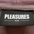 プレジャーズ PLEASURES P スクエアロゴプリントプルオーバーパーカー メンズ JPN:L