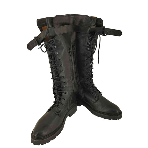 フライ FRYE FRYE 10ホールレザーロングブーツ レディース 6/2/1