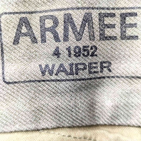 ワイパーインク WAIPER.inc フランス軍 M-47 カーゴパンツ 前期型 コットン製 メンズ 22
