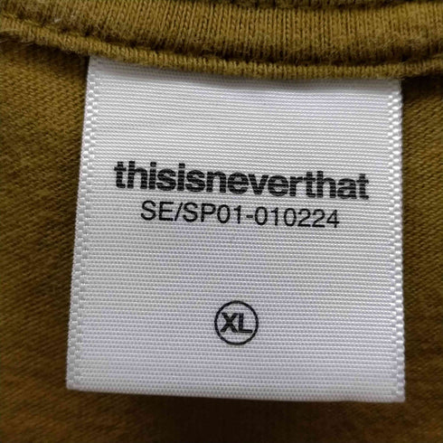 ディスイズネバーザット thisisneverthat Dokkoi Tee Coyote メンズ JPN:XL