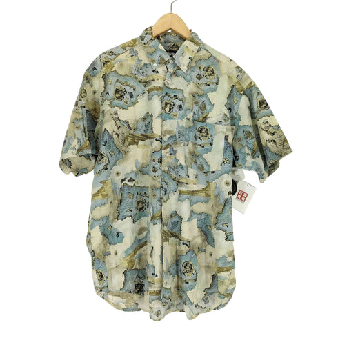 ステューシー Stussy 80s USA製 総柄シャツ メンズ JPN:L