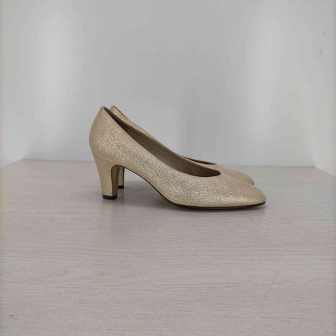 オスカーデラレンタ oscar de la renta グリッターパンプス レディース 22 1/2