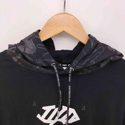 アベイシングエイプ A BATHING APE AP-OI-UNVS フード S/S クロップド ワンピース レディース JPN:M