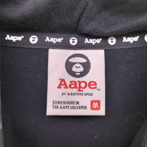 アベイシングエイプ A BATHING APE AP-OI-UNVS フード S/S クロップド ワンピース レディース JPN:M