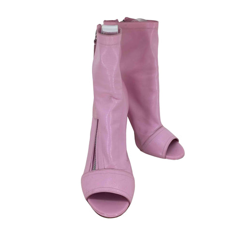 CASADEI イタリア製 オープントゥショートブーツ レディース 36