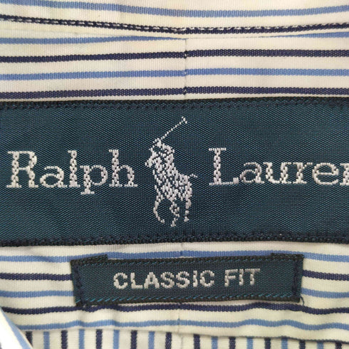 ラルフローレン RALPH LAUREN ポニー刺繍 BD L/S ストライプパンツ メンズ 17 1/2