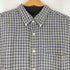 TRADER BAY リネン混 BD S/S チェックシャツ メンズ import:L