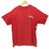 ステューシー Stussy 80s USA製 黒タグ 袖裾シングル ラスタカラー クルーネックTシャツ メンズ JPN:XL