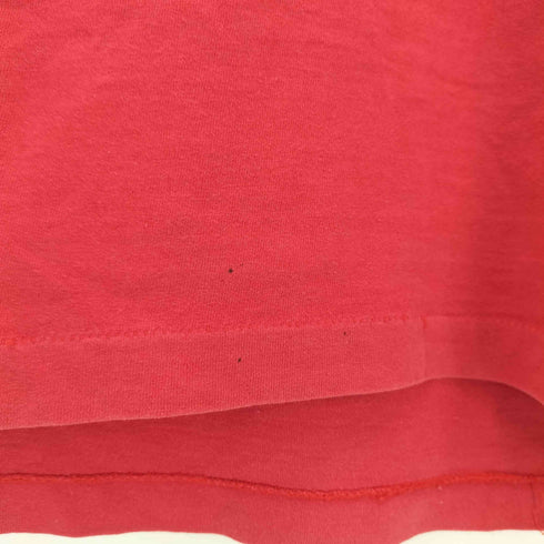 ステューシー Stussy 80s USA製 黒タグ 袖裾シングル ラスタカラー クルーネックTシャツ メンズ JPN:XL