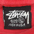 ステューシー Stussy 80s USA製 黒タグ 袖裾シングル ラスタカラー クルーネックTシャツ メンズ JPN:XL