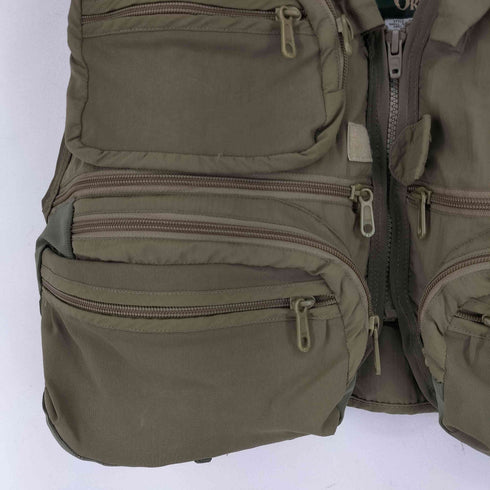オービス ORVIS 90S USA製 フィッシングベスト メンズ import:L