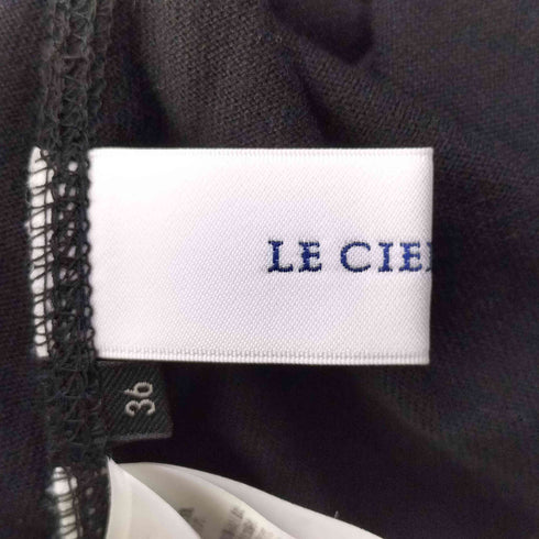 ルシェルブルー LE CIEL BLEU 24SS Wrap Detail Tee レディース 36