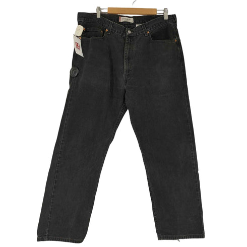 リーバイス Levis 550 relaxed fit ブラックデニムパンツ メンズ 38×29