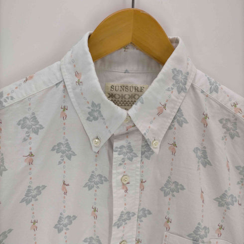 サンサーフ SUN SURF HULA STRIPE フラストライプ S/S COTTON HAWAIIAN SHIRT メンズ JPN:L