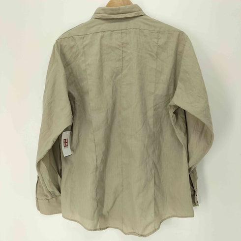 R&R UNIFORMS INS 90S エポレット 襟芯 デカ襟 フラップポケット L/S シャツ メンズ